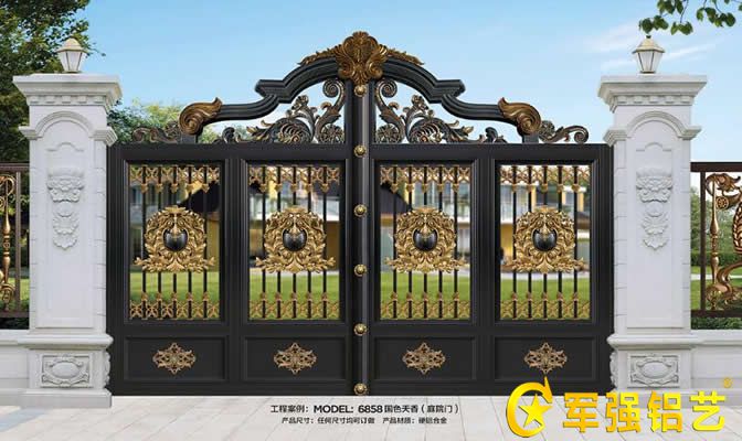 鋁藝庭院大門選購的小技巧 鋁藝庭院大門選購的小技巧